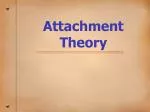 Attachment Theory - slide 1