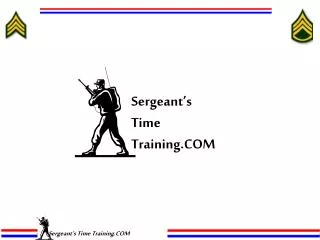 Sergeant’s Time Training.COM