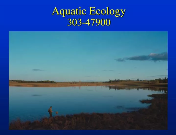 aquatic ecology 303 47900