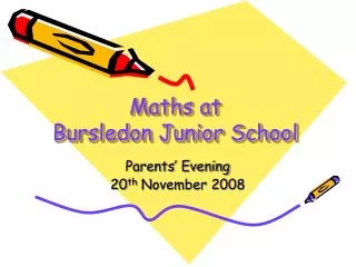 Maths at Bursledon Junior School