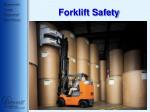 Forklift Safety - slide 1