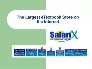 The Largest eTextbook Store on the Internet
