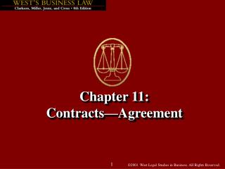 Chapter 11: Contracts—Agreement