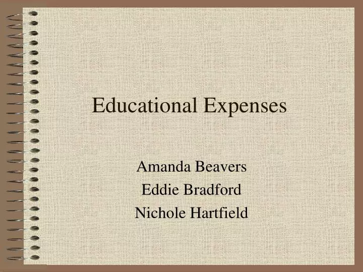 educational expenses