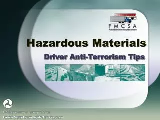 Hazardous Materials