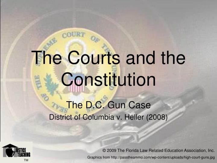 the courts and the constitution