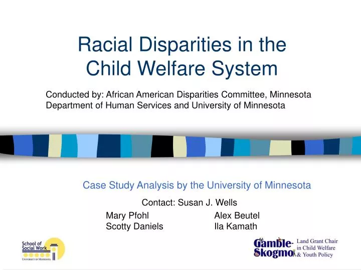 racial disparities in the child welfare system