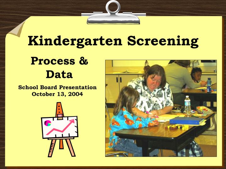 kindergarten screening