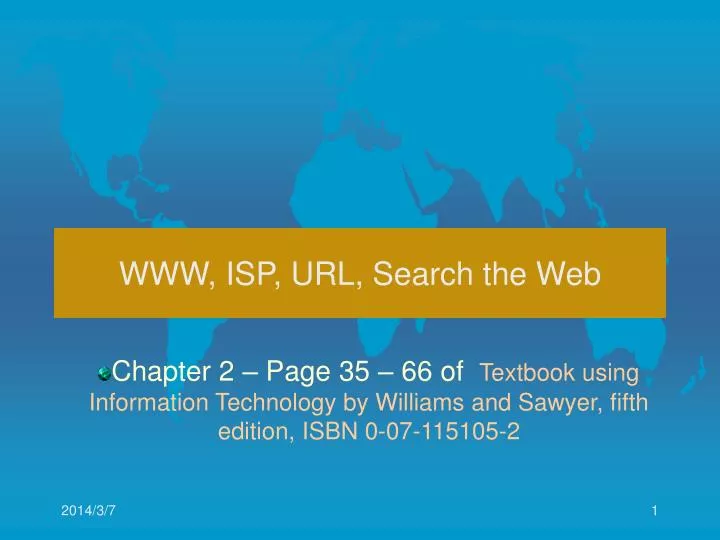 www isp url search the web