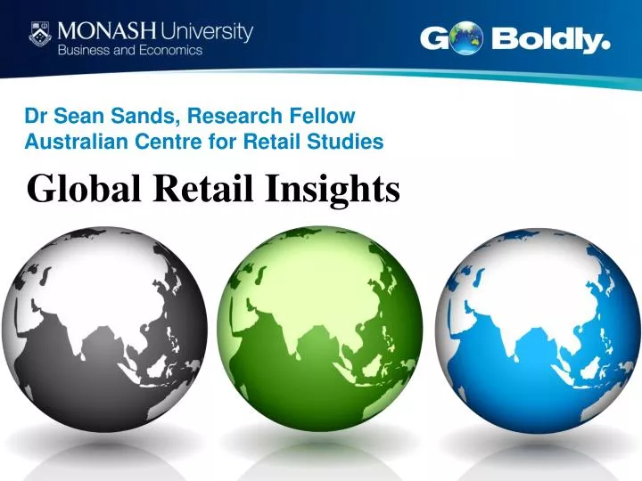 dr sean sands research fellow australian centre for retail studies