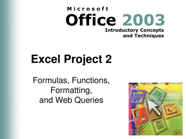 excel project 2