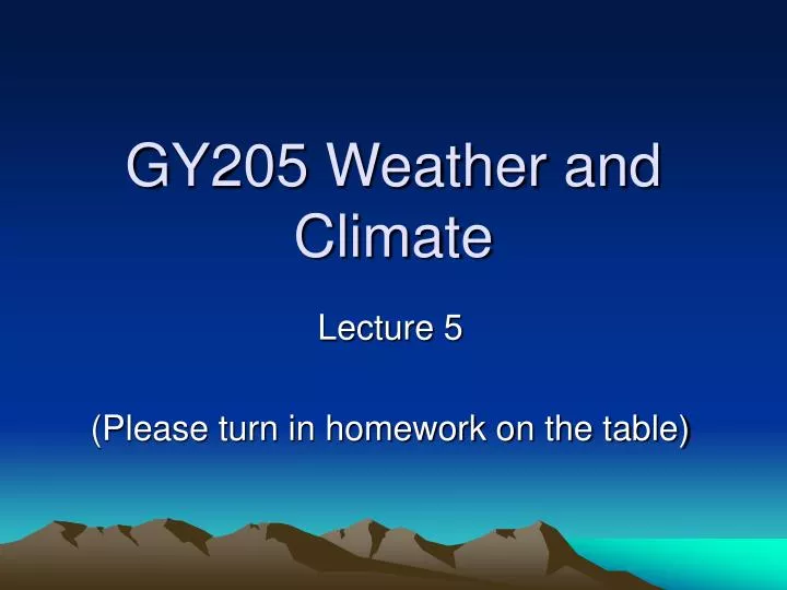 gy205 weather and climate