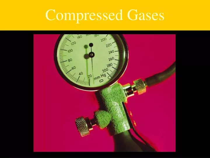 compressed gases