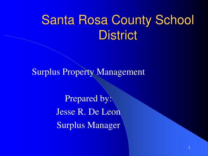 santa rosa county school district