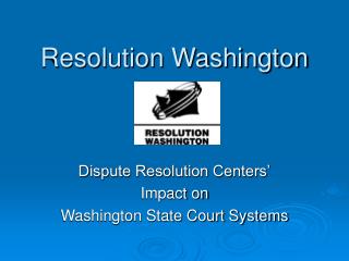 Resolution Washington
