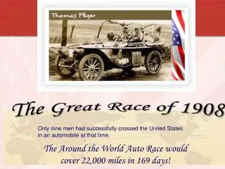 The Great Race of 1908