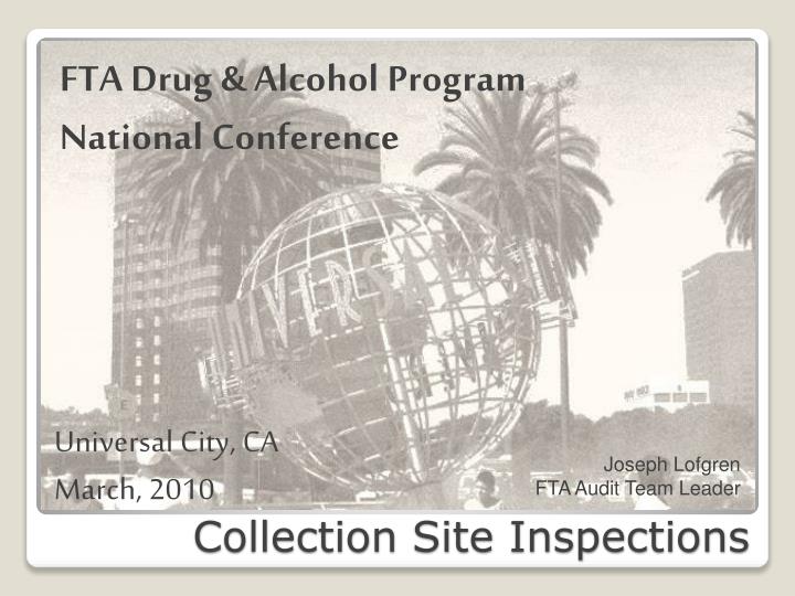 collection site inspections
