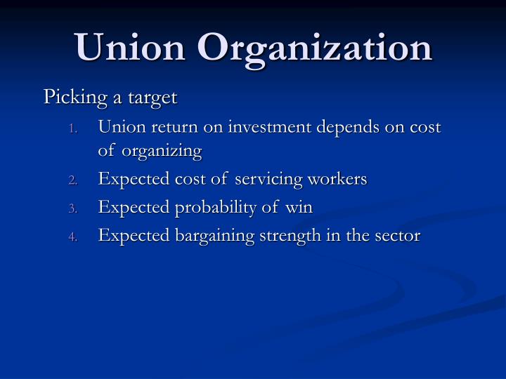 union organization