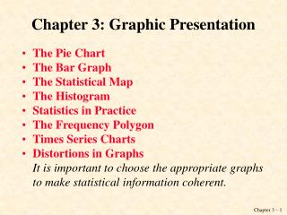Chapter 3: Graphic Presentation