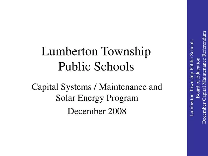 lumberton township public schools