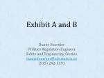 Exhibit A and B - slide 1