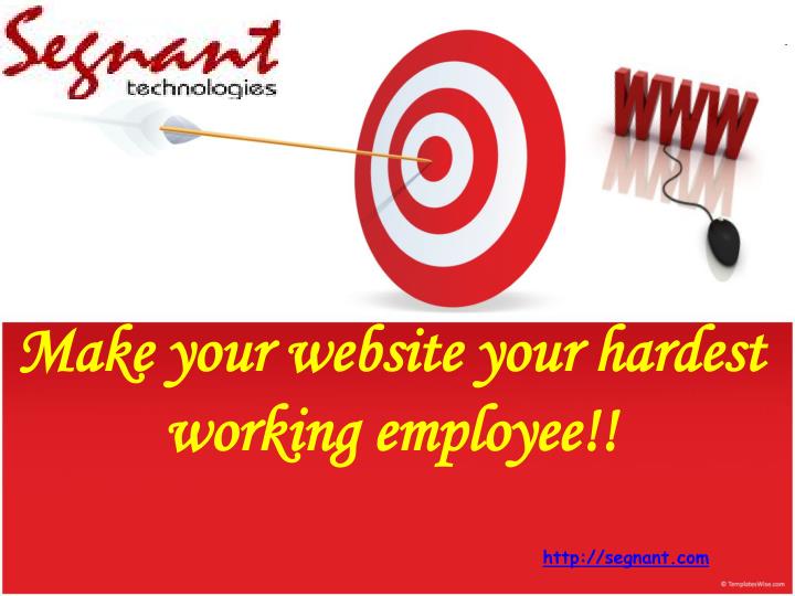 make your website your hardest working employee
