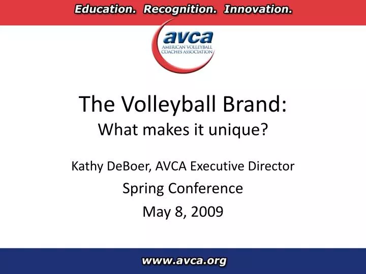the volleyball brand what makes it unique