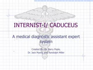 INTERNIST-I/ CADUCEUS