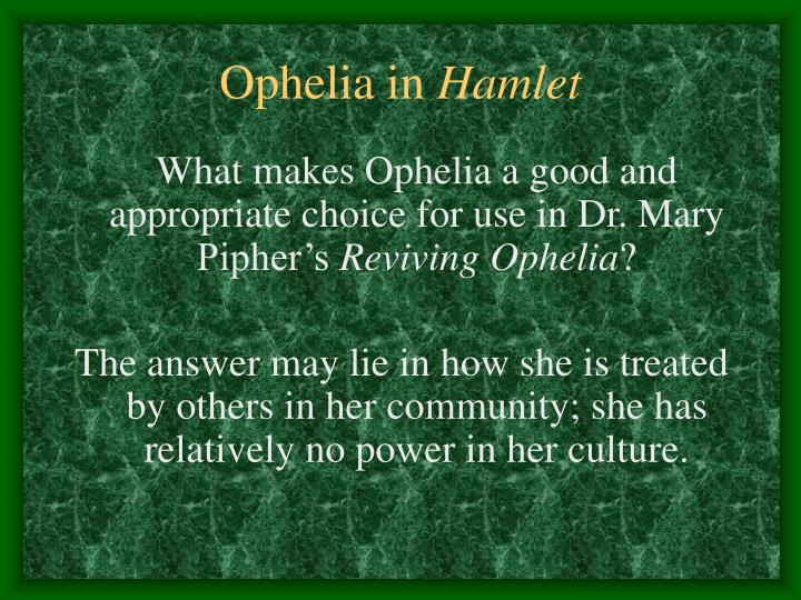 ophelia in hamlet