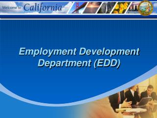 Employment Development Department (EDD)