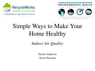 Simple Ways to Make Your Home Healthy