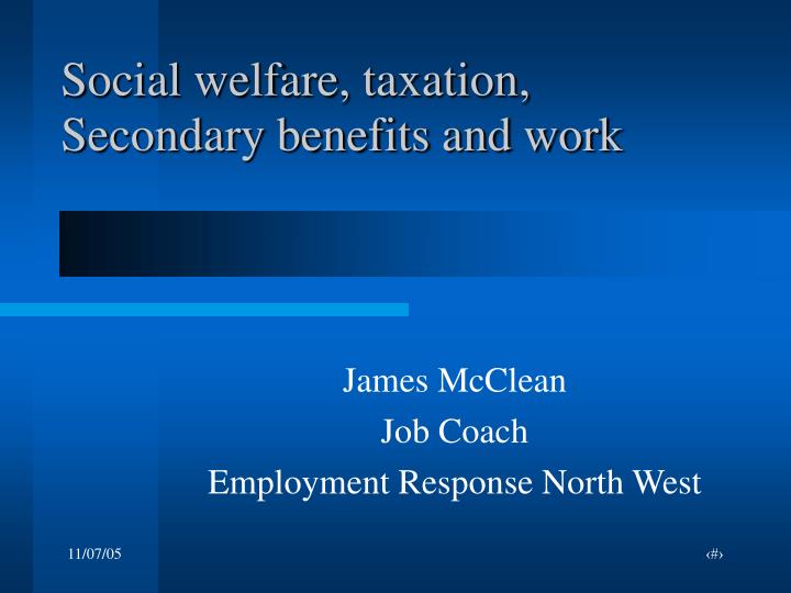 james mcclean job coach employment response north west