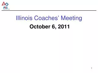 Illinois Coaches’ Meeting