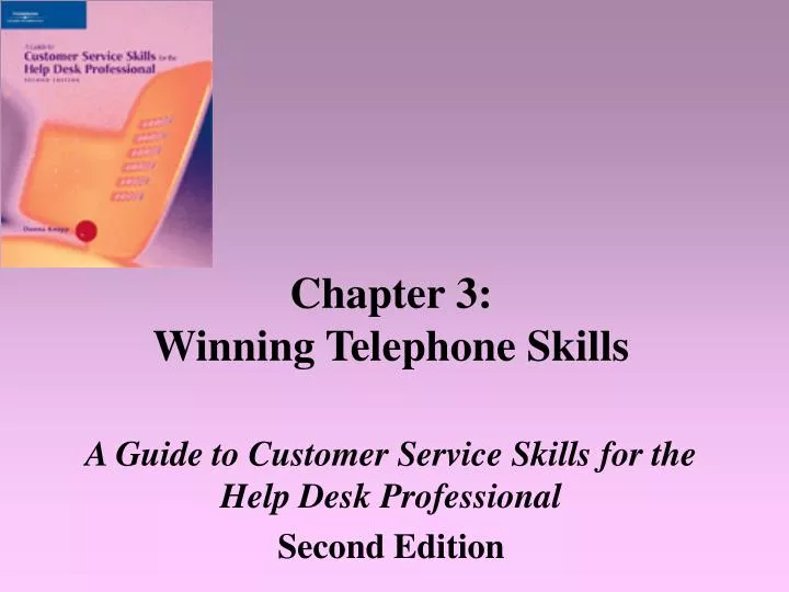 chapter 3 winning telephone skills
