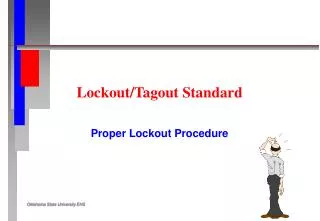 Lockout/Tagout Standard