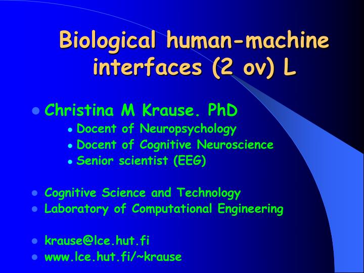 biological human machine interfaces 2 ov l