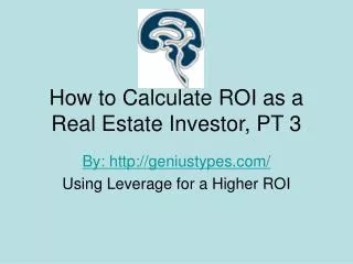 How to Calculate ROI as a Real Estate Investor Pt 3
