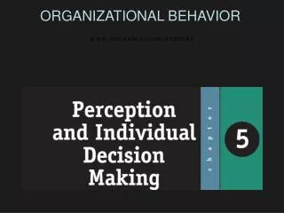 organizational behavior