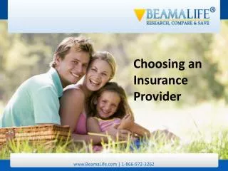 Choosing an Insurance Provider