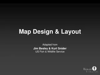 Map Design &amp; Layout