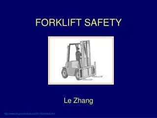 FORKLIFT SAFETY
