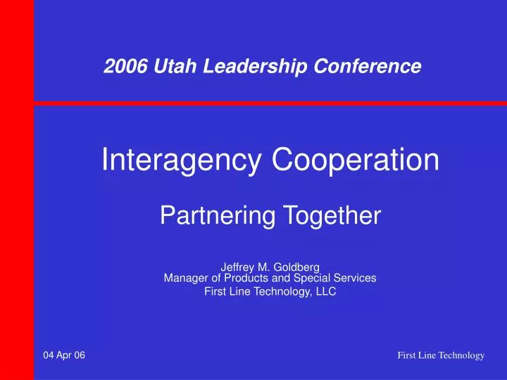 interagency cooperation