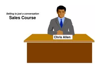 Selling is just a conversation Sales Course
