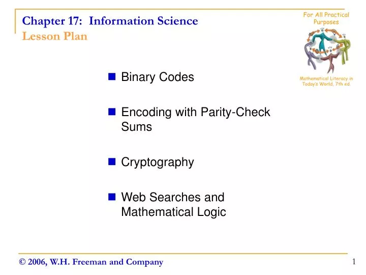chapter 17 information science lesson plan