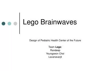 Lego Brainwaves