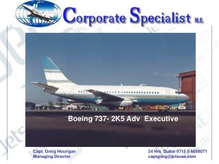 Boeing 737- 2K5 Adv Executive