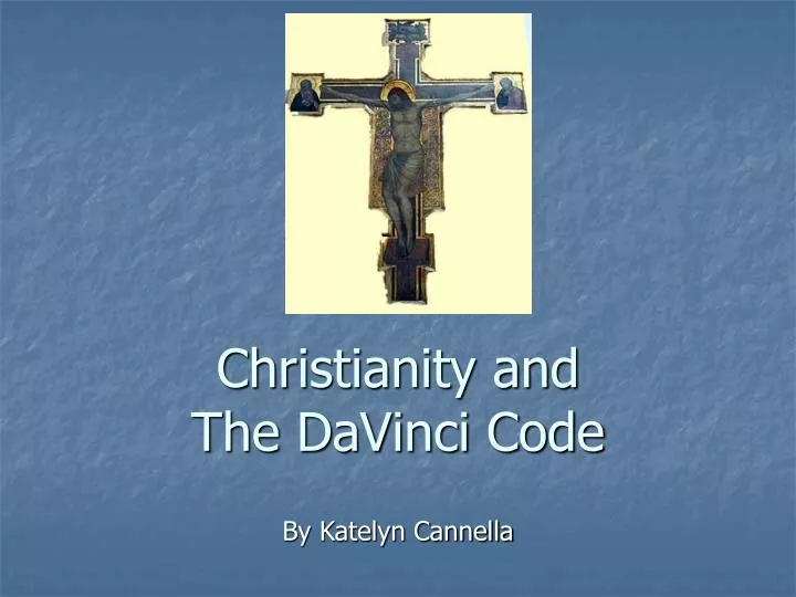 christianity and the davinci code
