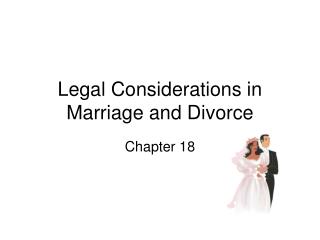 Legal Considerations in Marriage and Divorce