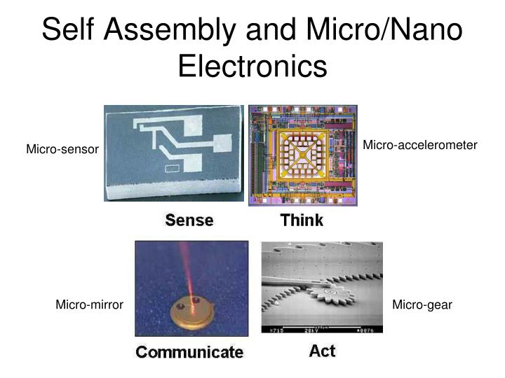 self assembly and micro nano electronics