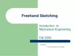 Freehand Sketching - slide 1